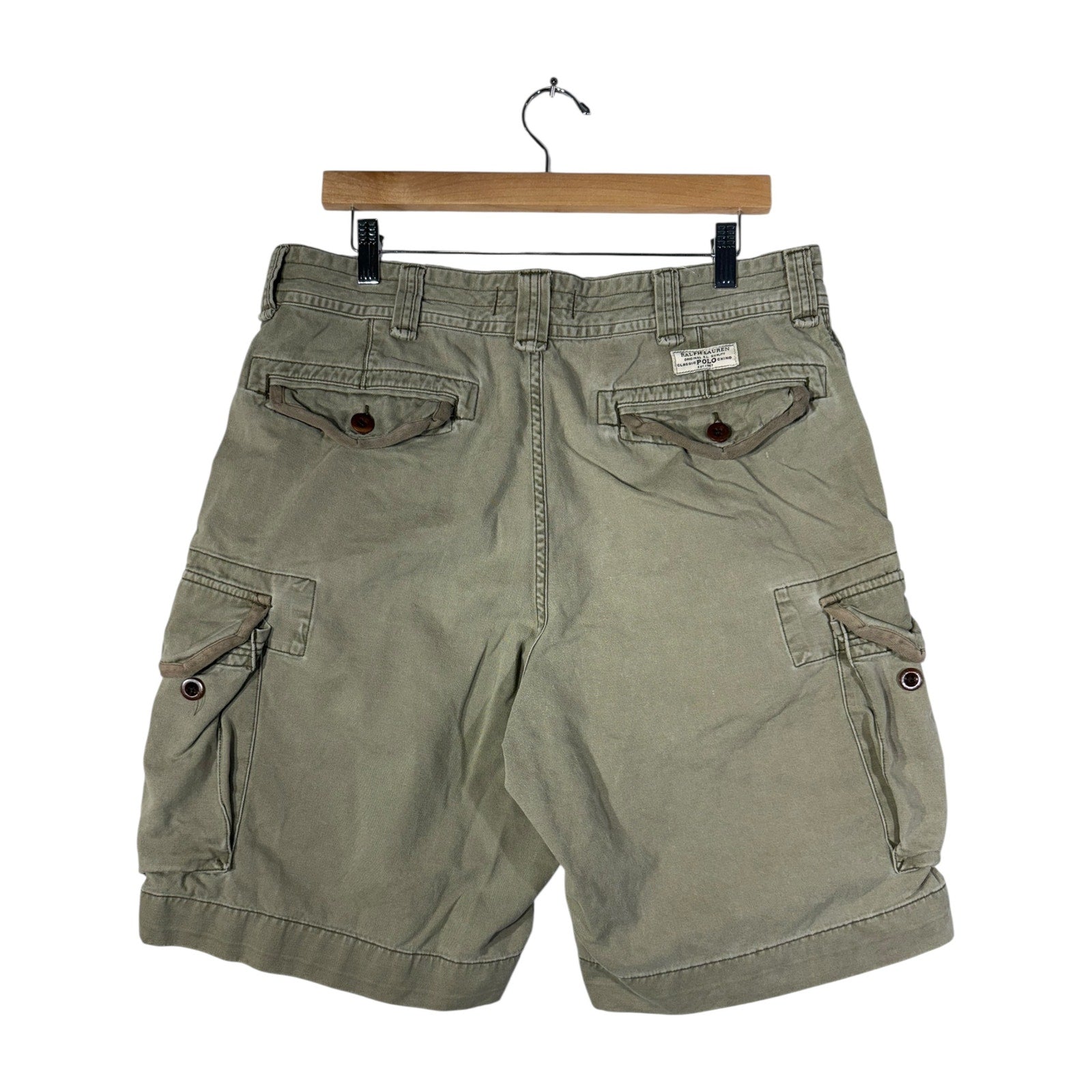 Vintage Polo by Ralph Lauren Tactical Cargo Shorts 35