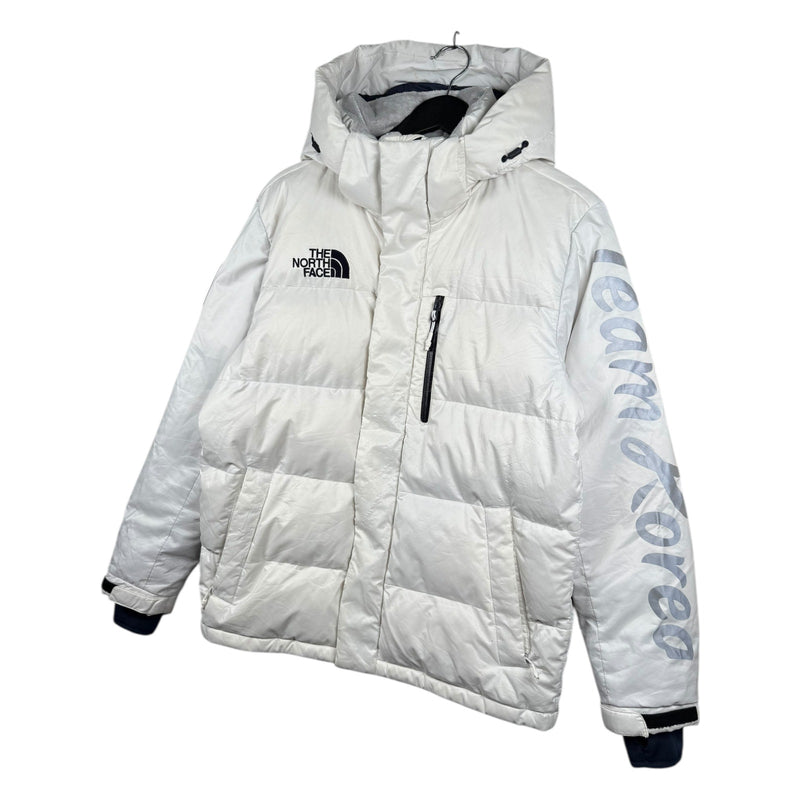 Vintage The North Face Team Korea Hooded Puffer Jacket