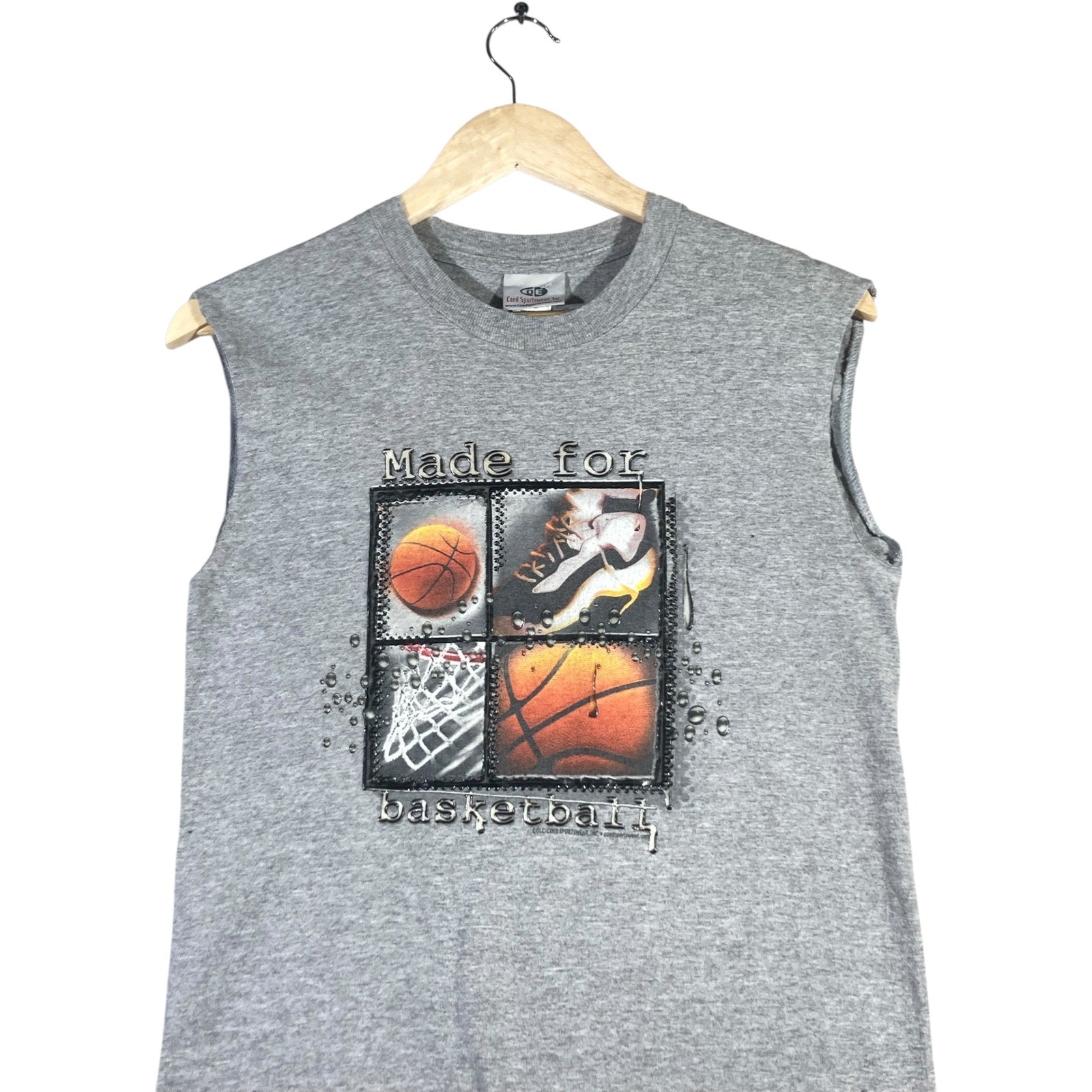 Vintage Coed Muscle Sleeve Tank Top