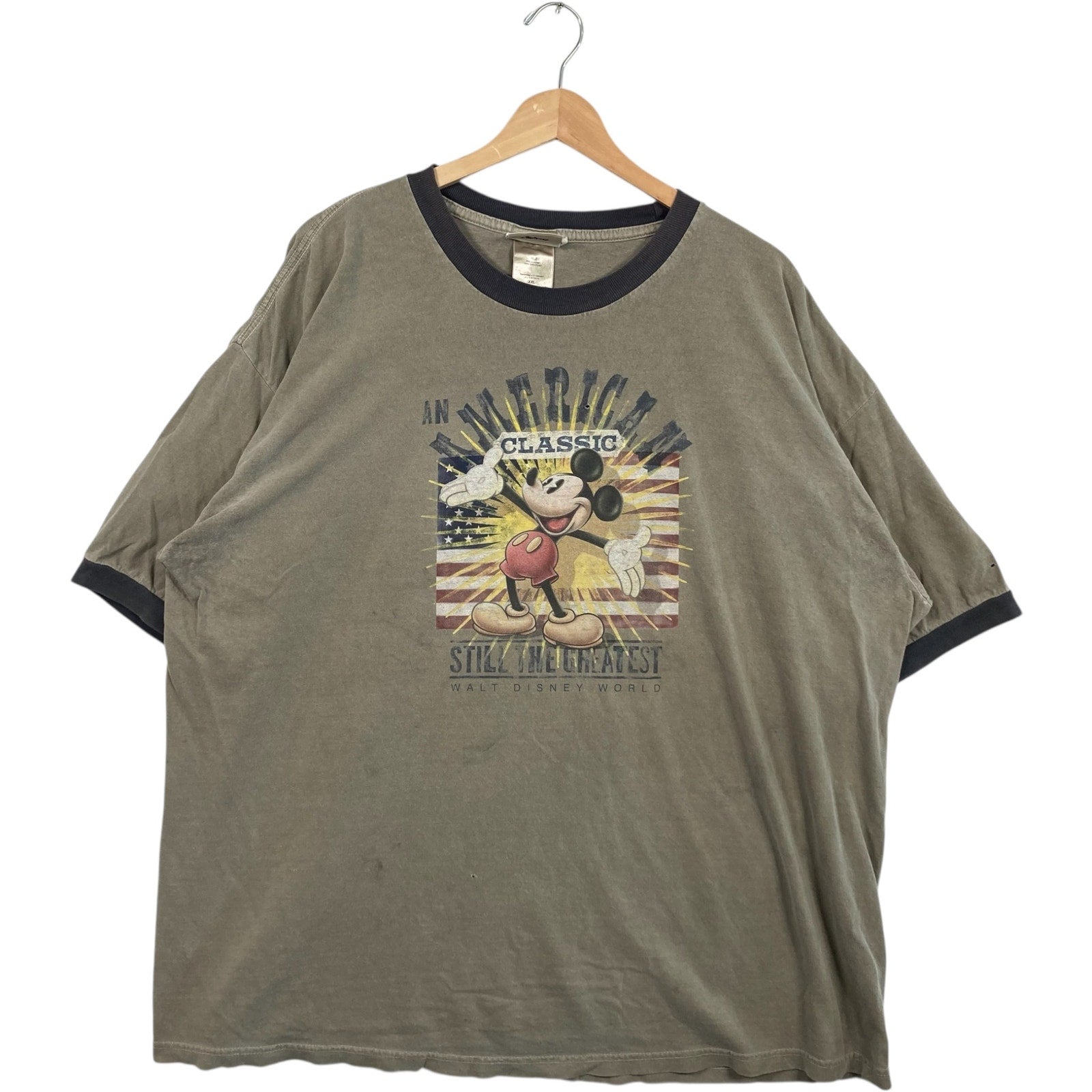 Vintage Disney Mickey Mouse Ringer Tee
