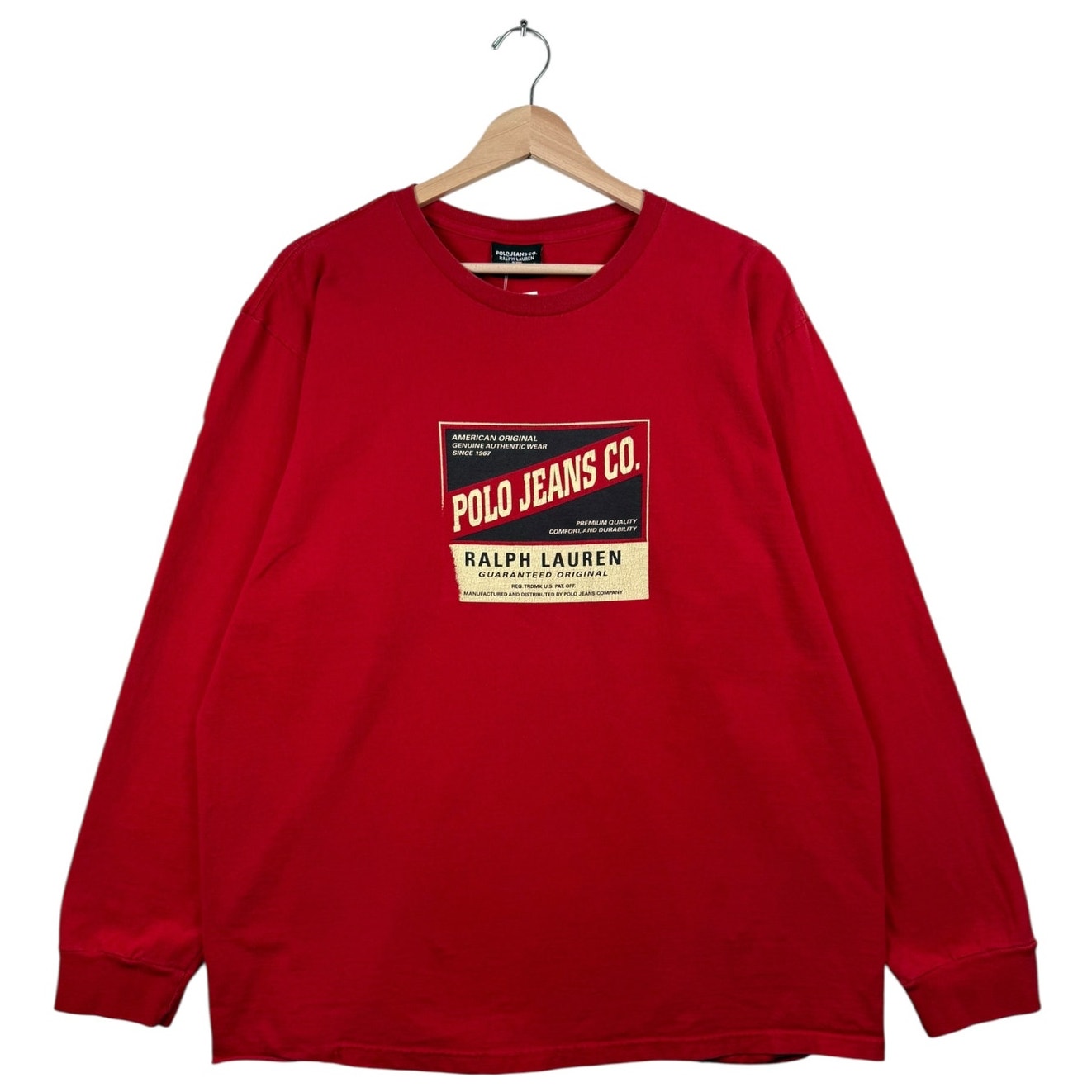 Vintage Polo Jeans Co Ralph Lauren Graphic Crewneck
