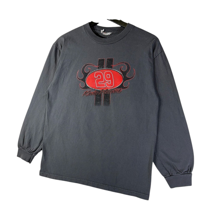 Vintage Kevin Harvick #29 NASCAR Graphic Long Sleeve T-Shirt