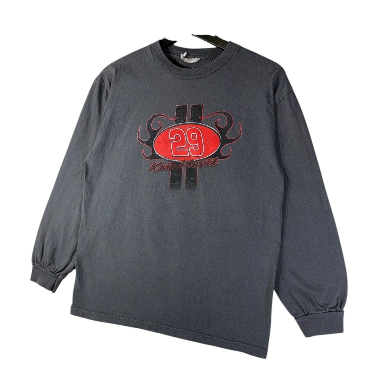 Vintage Kevin Harvick #29 NASCAR Graphic Long Sleeve T-Shirt