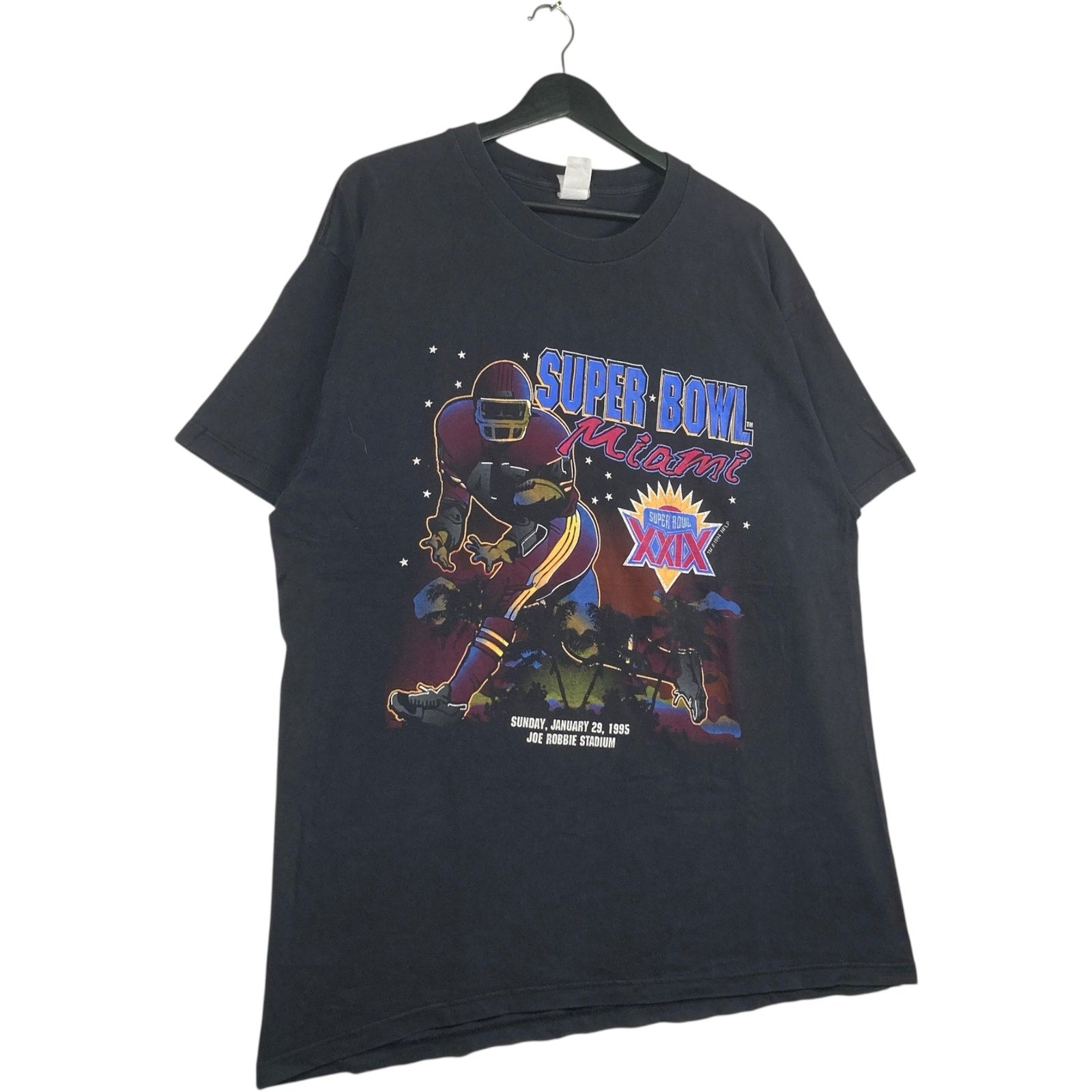 Vintage 49er Vs. Chargers Super Bowl NFL Tee 1994