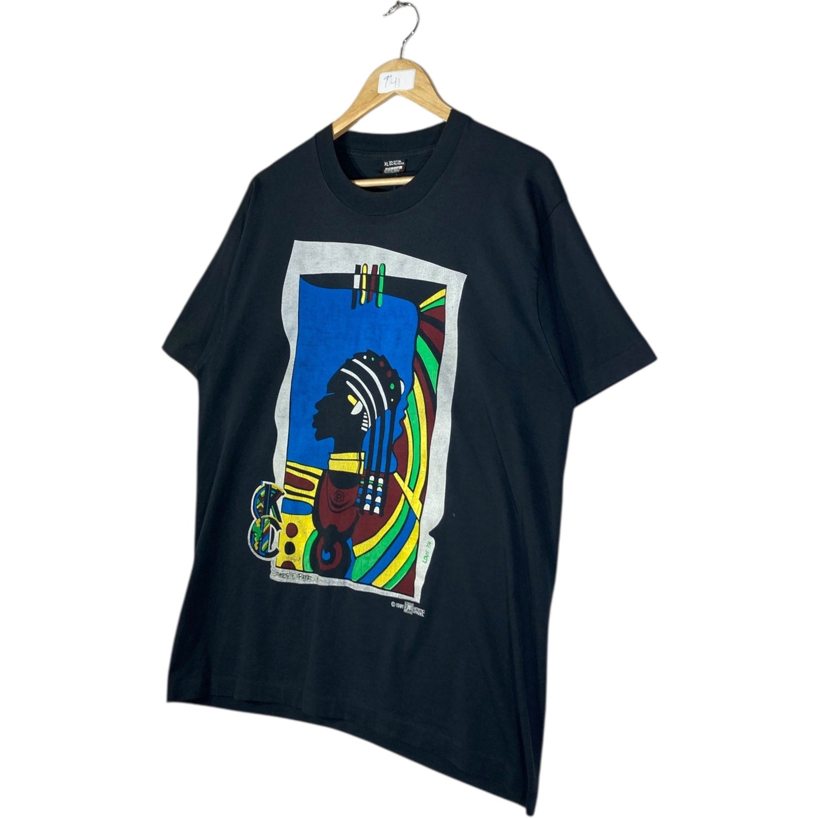 Vintage 1991 Graphic Design T-Shirt