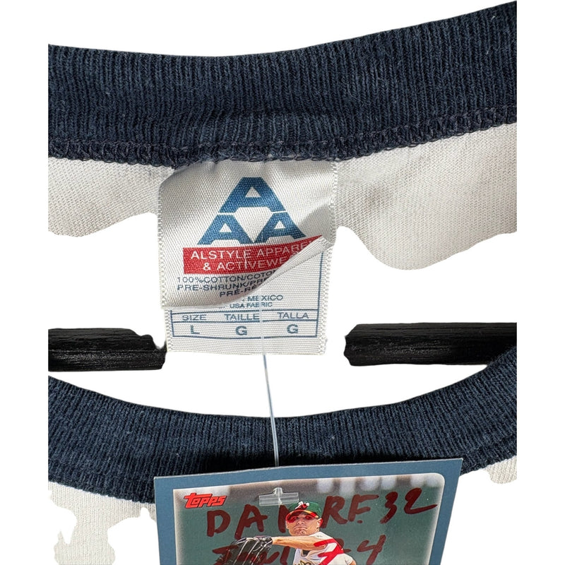 Vintage Bob Ross Happy Trees Ringer T-Shirt