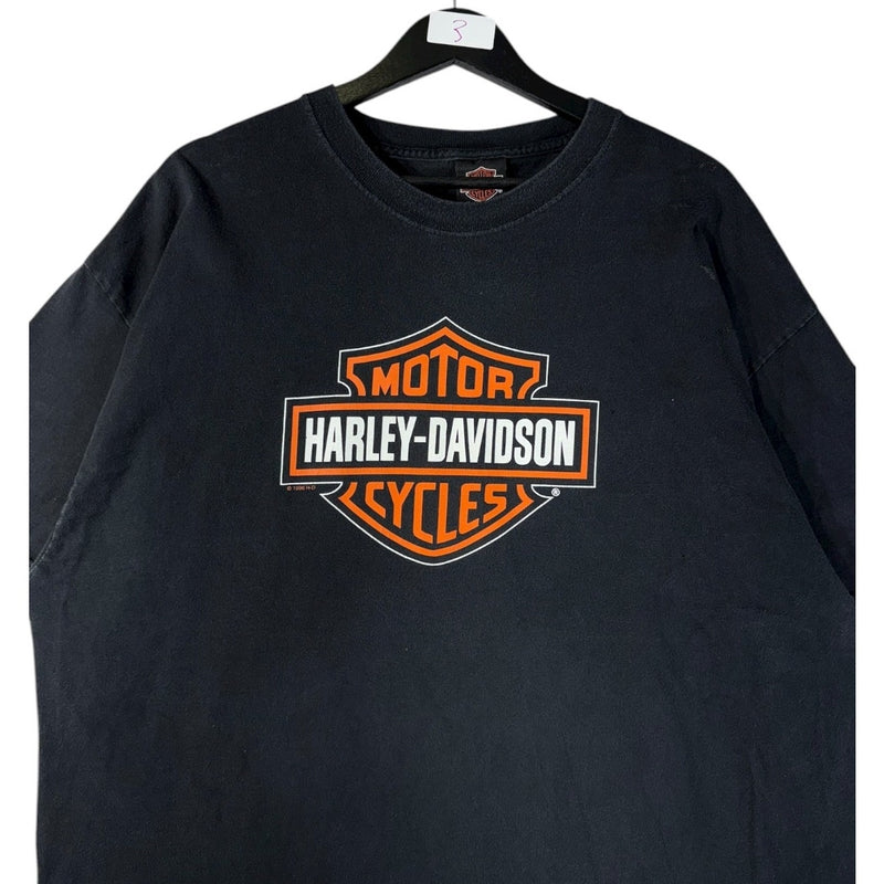 Vintage Harley Davidson Signature Eagle Graphic T-Shirt