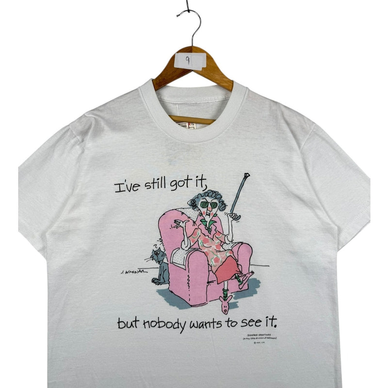 Vintage Funny Cartoon Graphic T-Shirt