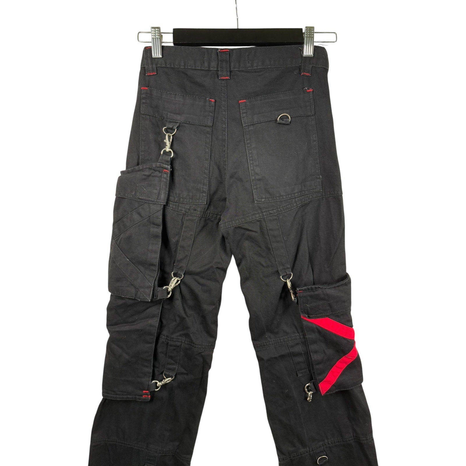 Vintage Criminal Damage Strap Goth Cargo Pants 28