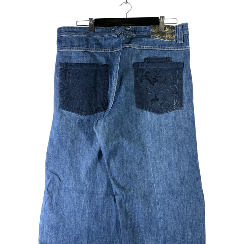 Vintage W.E Straight Leg Utility Denim Jeans 34