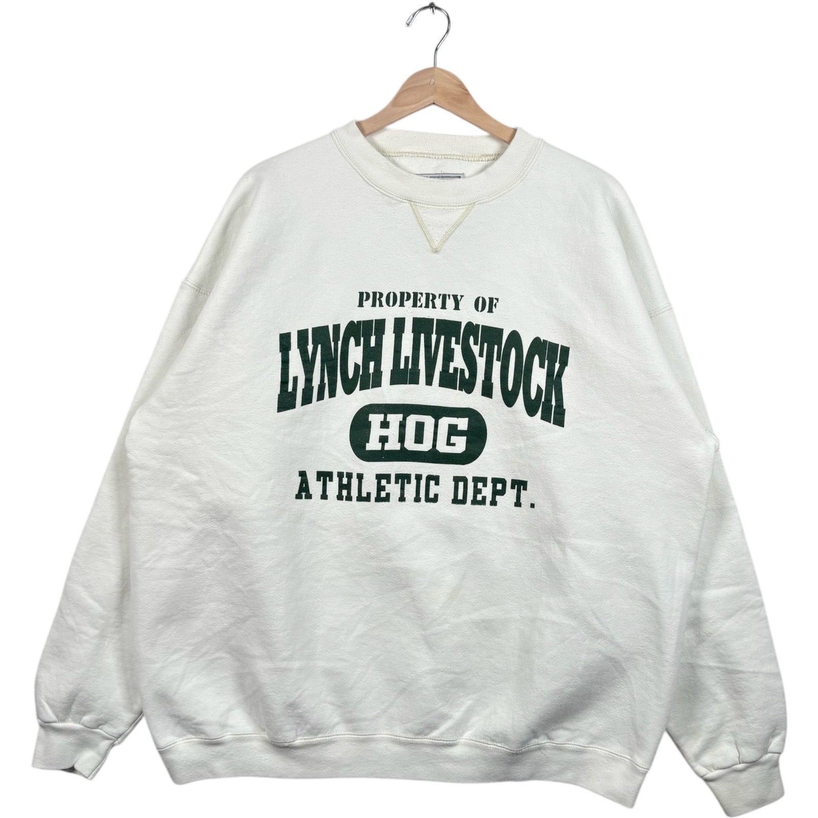 Vintage Lynch Livestock Athletic Department Crewneck