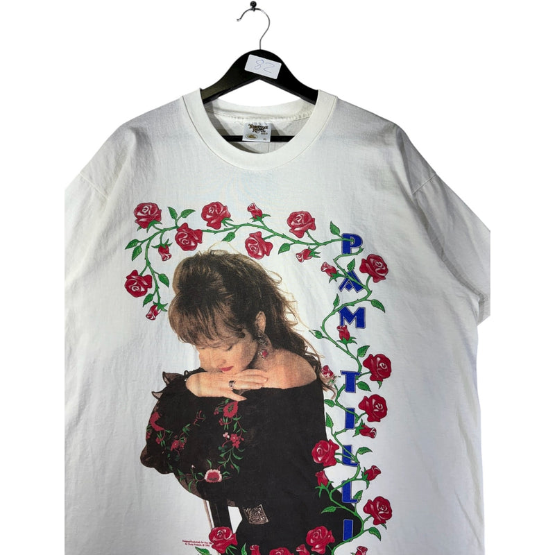 Vintage Pam Tillis Graphic Roses T-Shirt