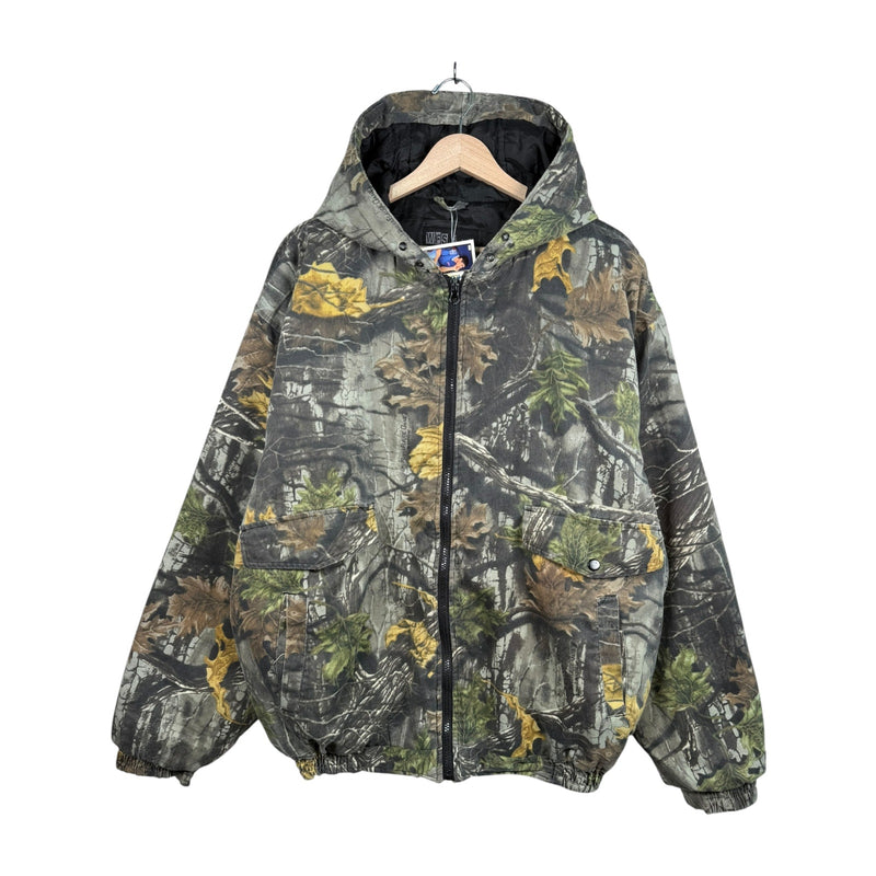 Vintage SuperFlauge Game By Lynch Camo Hoodie Jacket