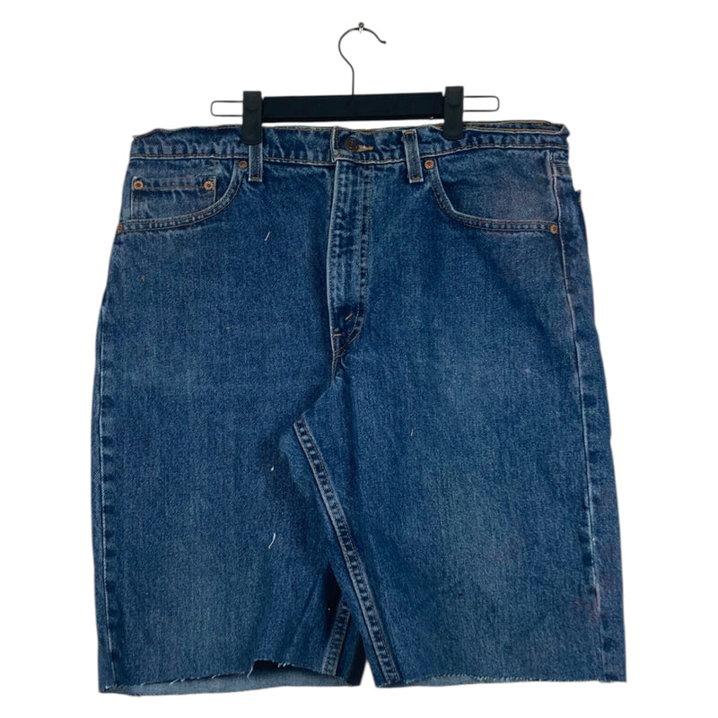 Vintage Levi's 550 Denim Cut Off Shorts 36