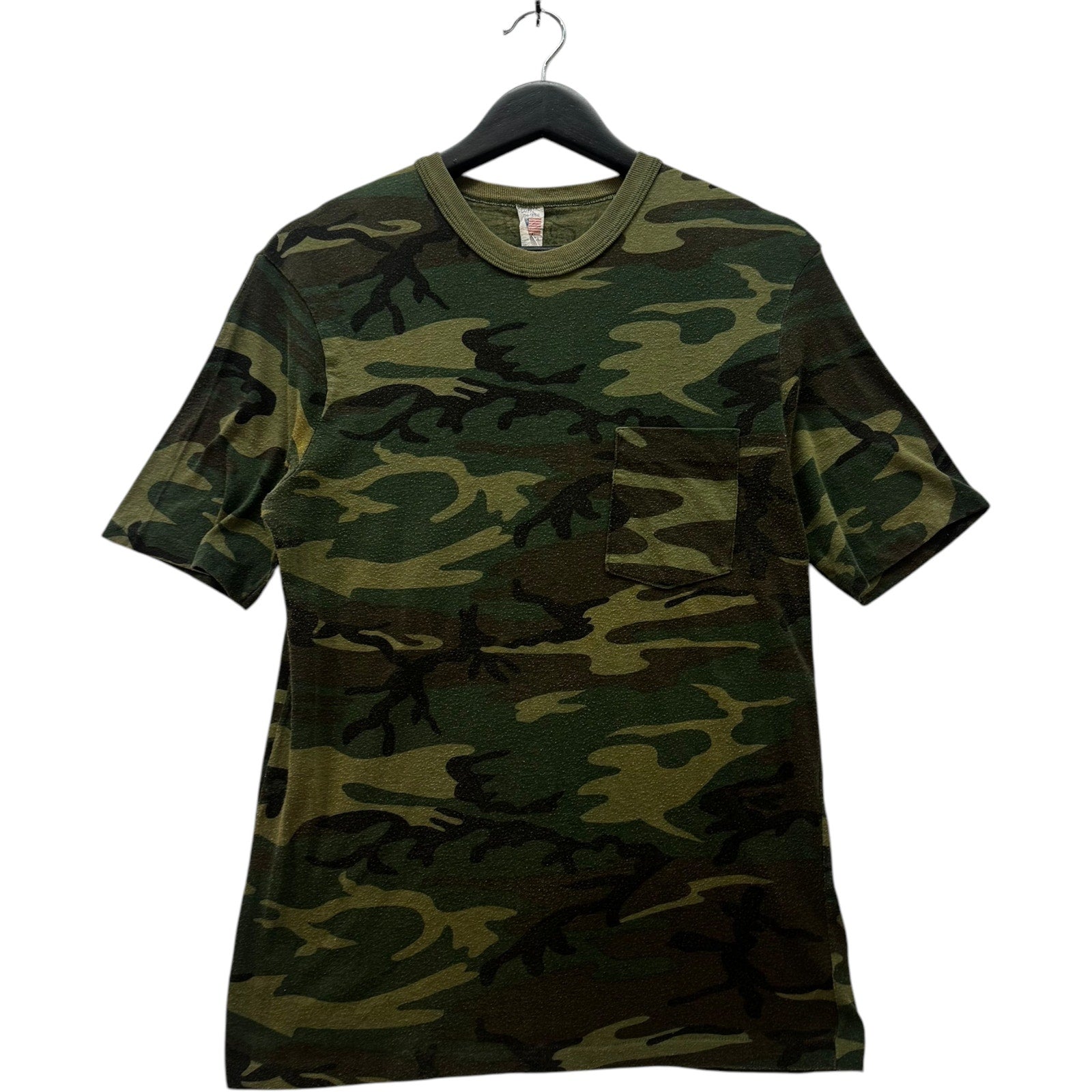 Vintage Camo Ringer Tee 90s