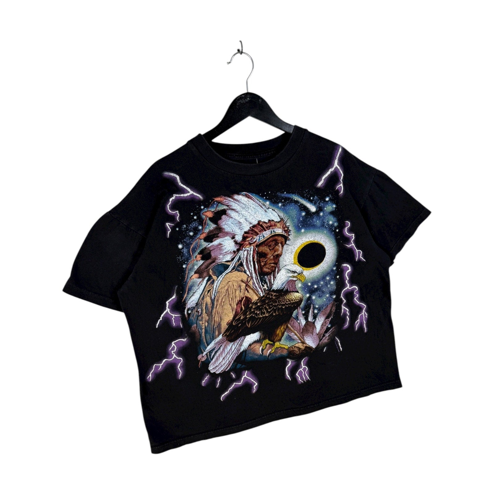 Vintage Native American Chief Eagle T-Shirt