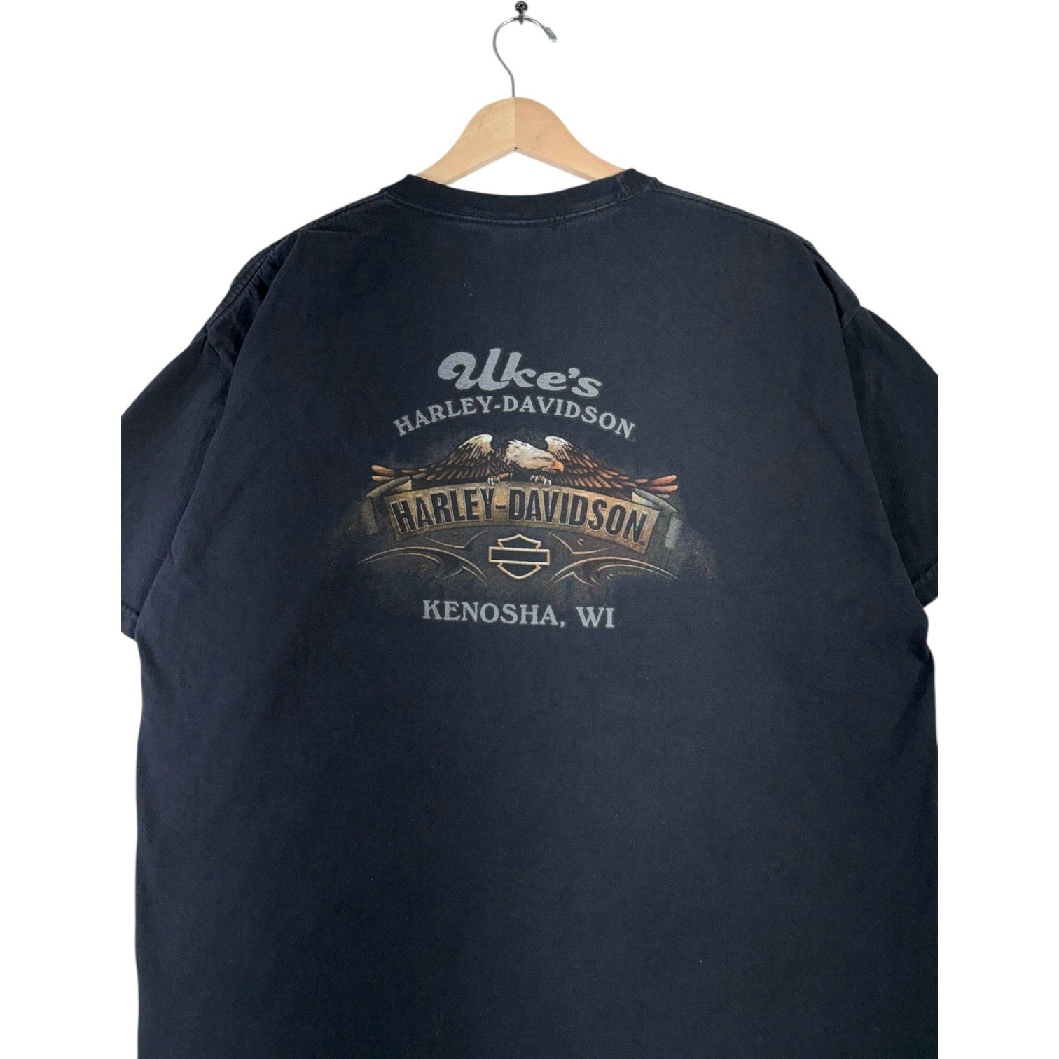 Vintage Harley Davidson Motorcycles Uke's T-Shirt