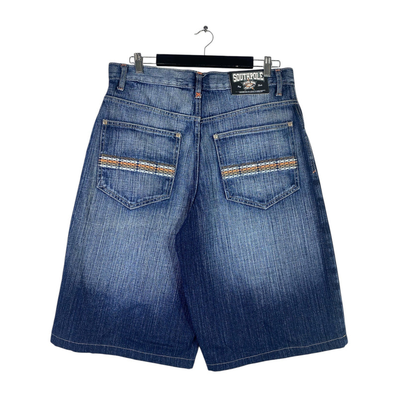 Vintage Southpole Baggy Denim Shorts 34