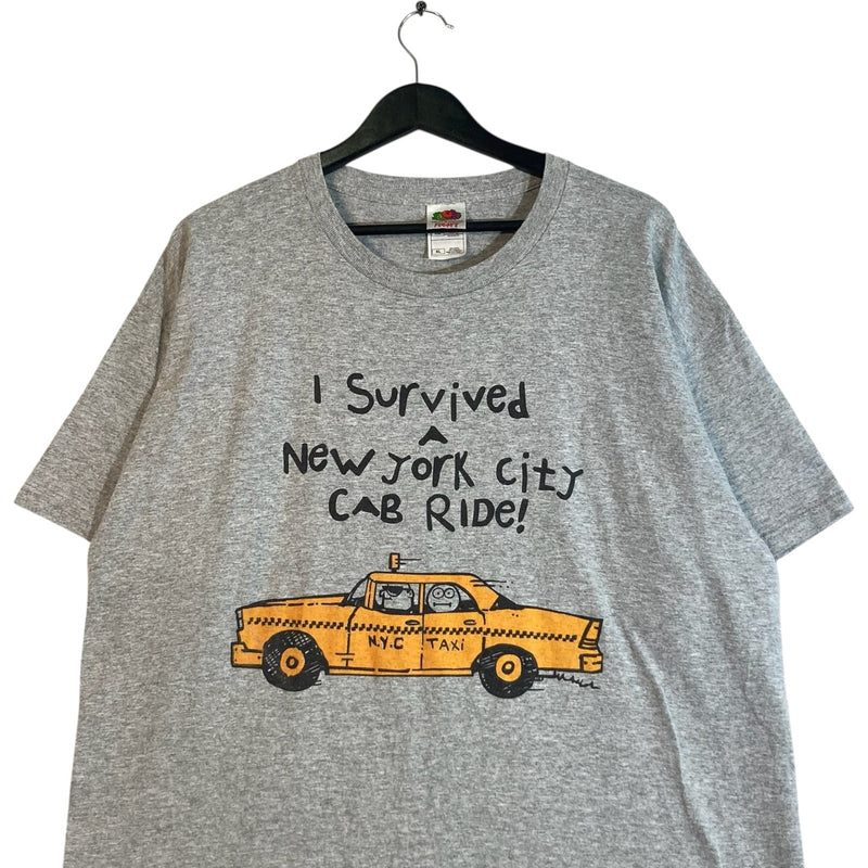 Vintage "I Survived A New York City Cab Ride!" Tee