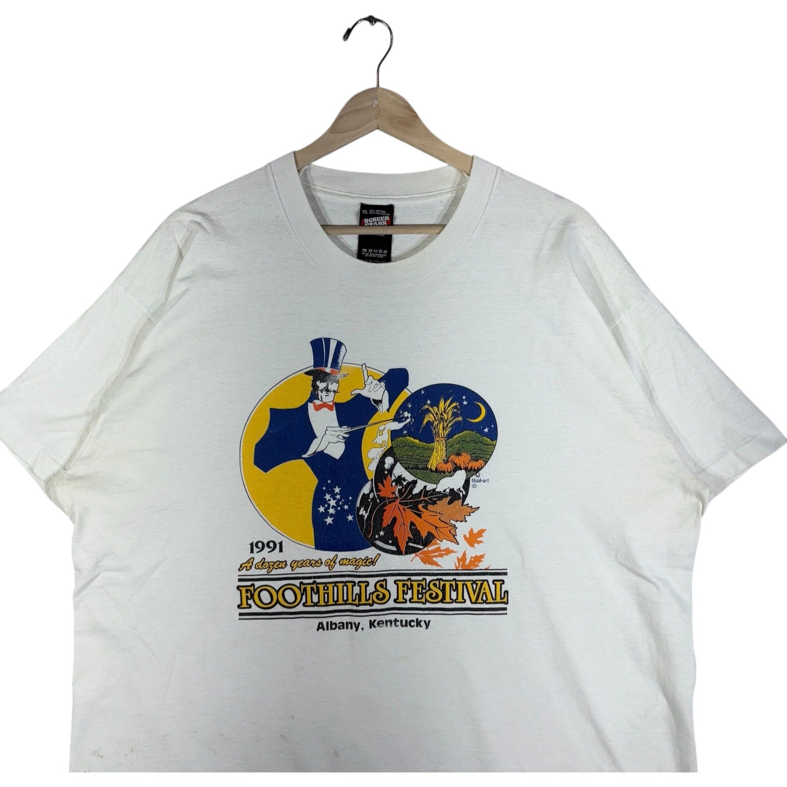 Vintage Foothills Festival Albany Kentucky Tee 90s