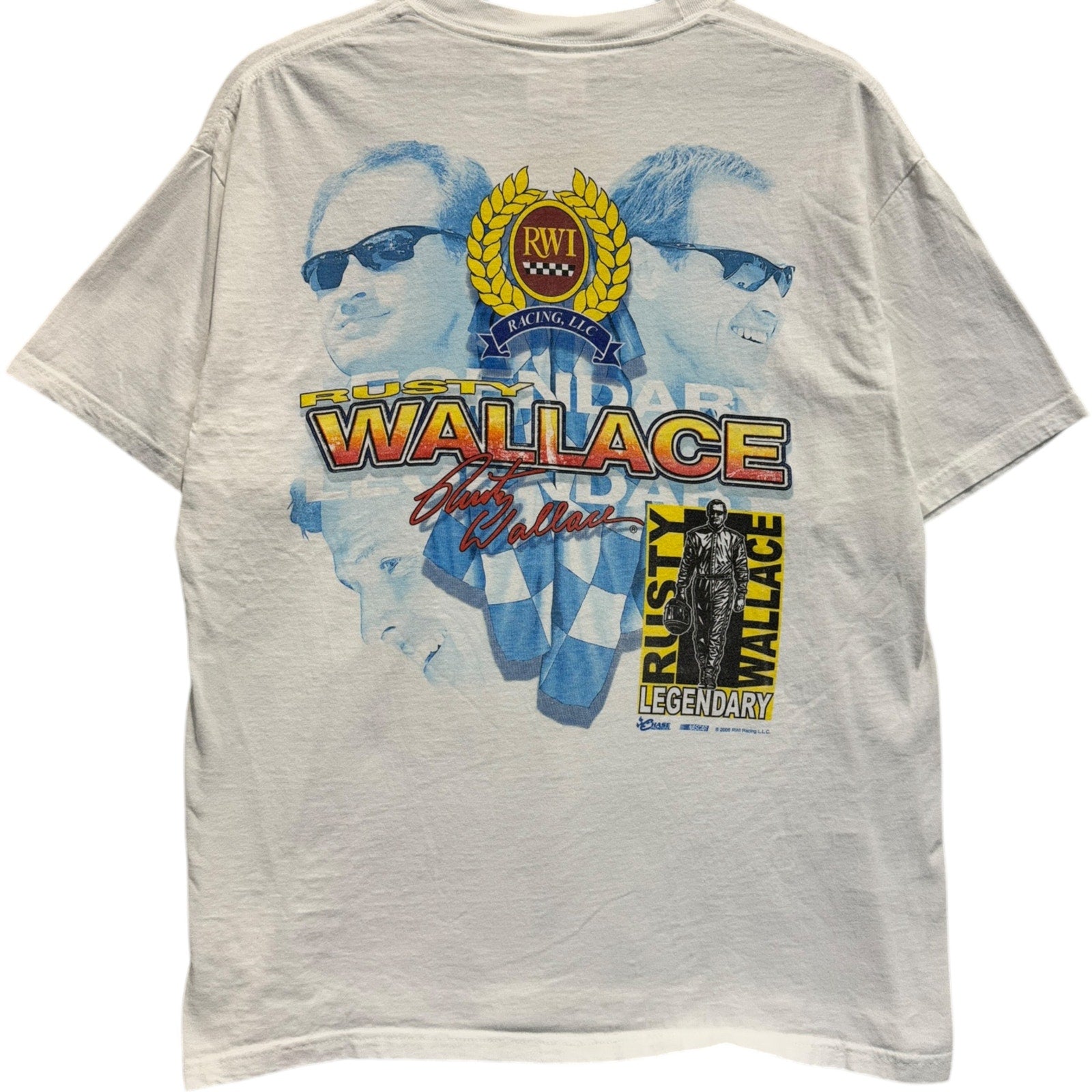 Vintage NASCAR Rusty Wallace Tee
