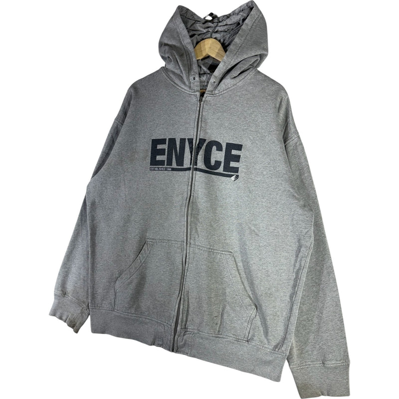 Vintage Enyce Spellout Zip-Up Hoodie