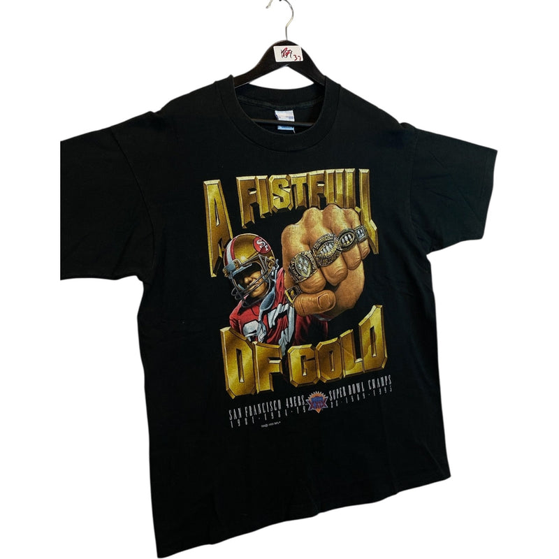 Vintage San Francisco 49ers A Fistful of Gold NFL T-Shirt
