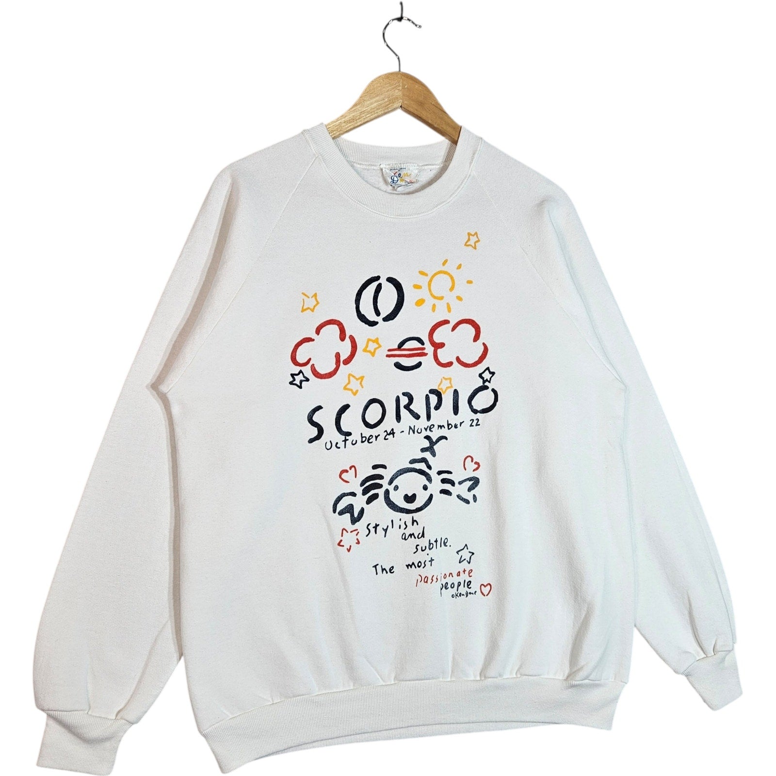 Vintage Scorpio Astrology Crewneck