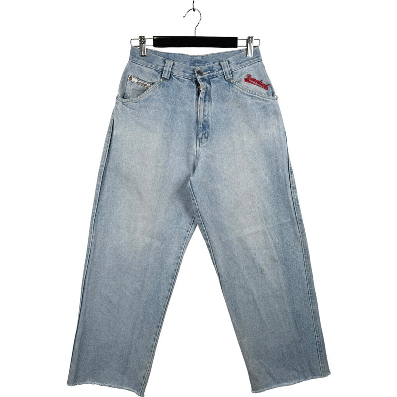 Vintage Here&There Wide Leg Denim Jeans 28