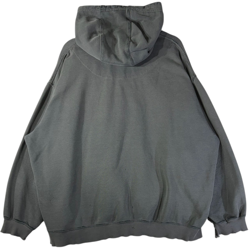 Vintage Nike Embroidered Spell Out Logo Hoodie