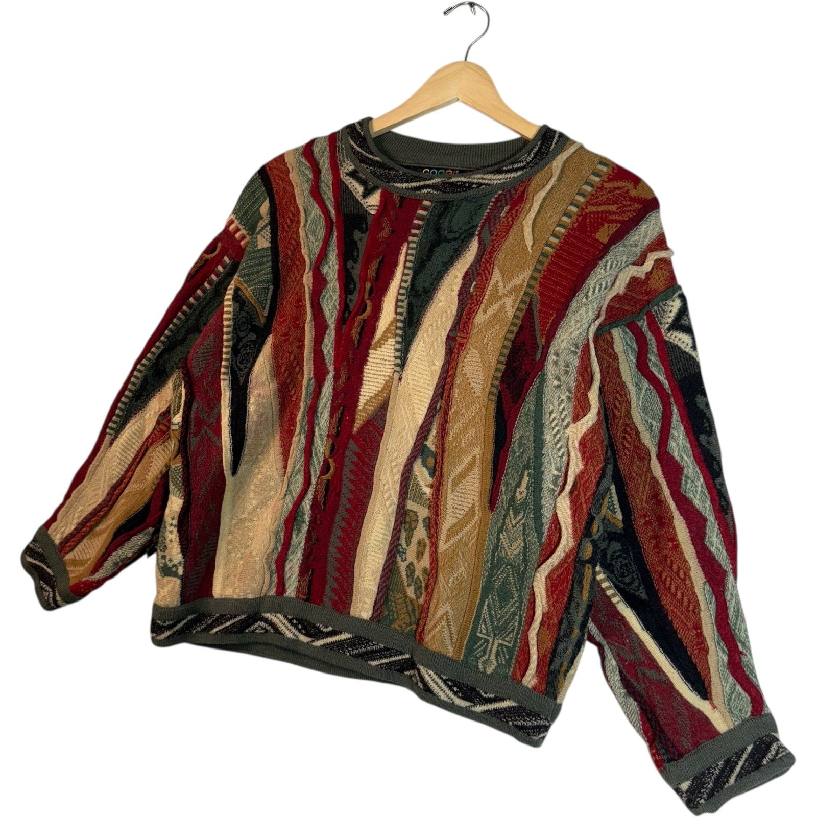 Vintage COOGI 3D Knit Sweater