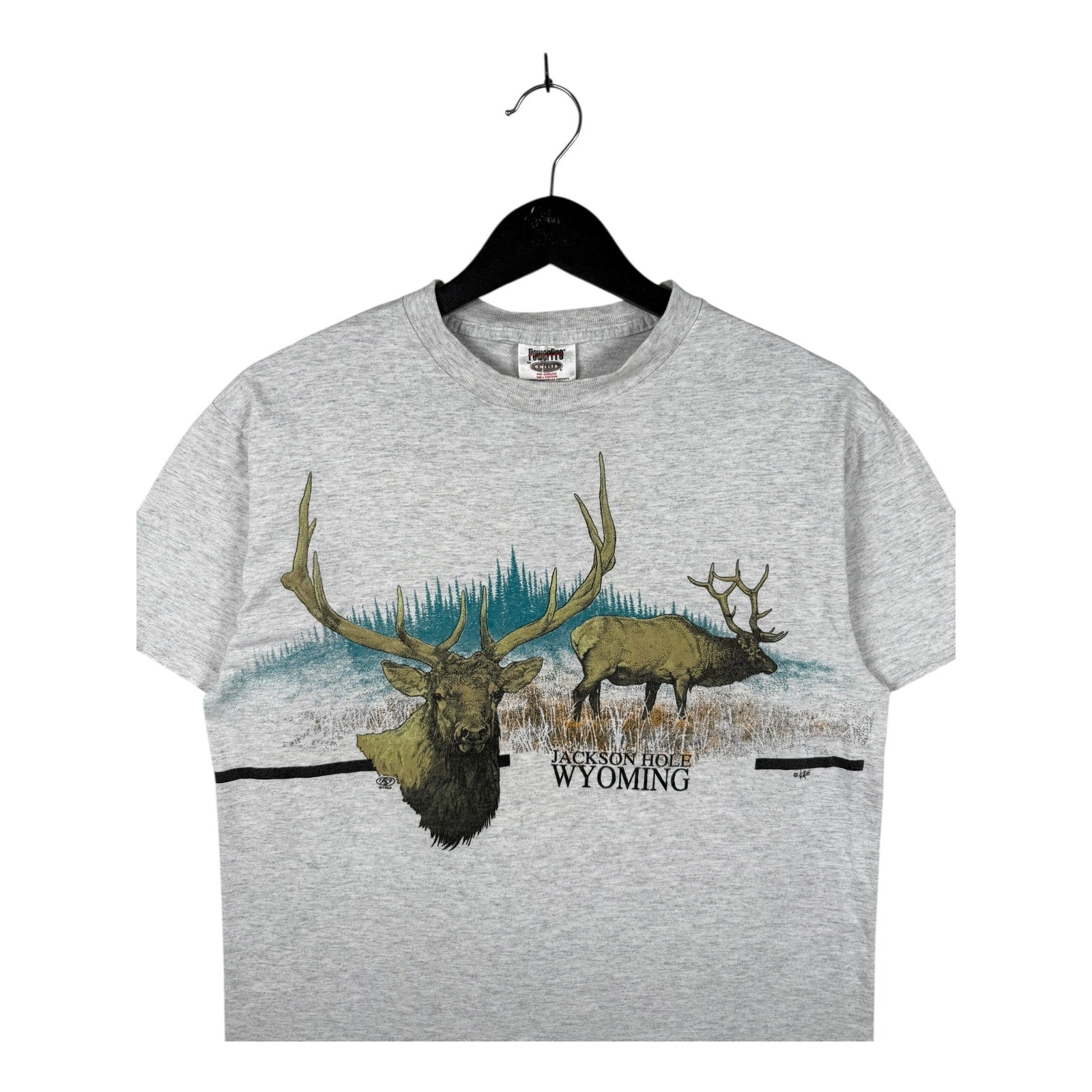 Vintage Jackson Hole Wyoming Elk T-Shirt