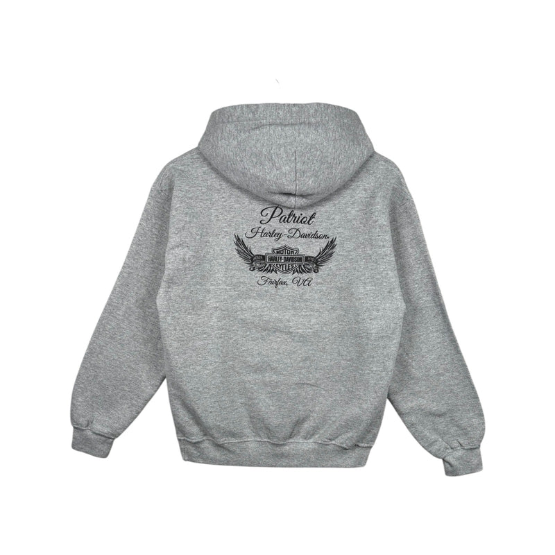 Vintage Harley Davidson Script Logo Hoodie