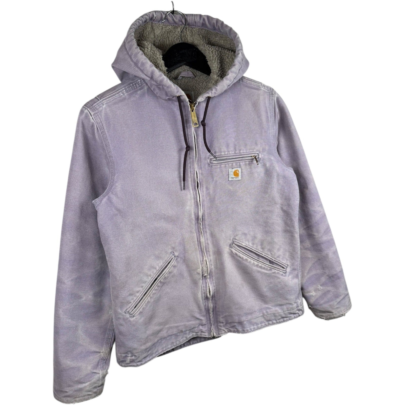 Vintage Carhartt Fleece Lined Full Zip Hoodie