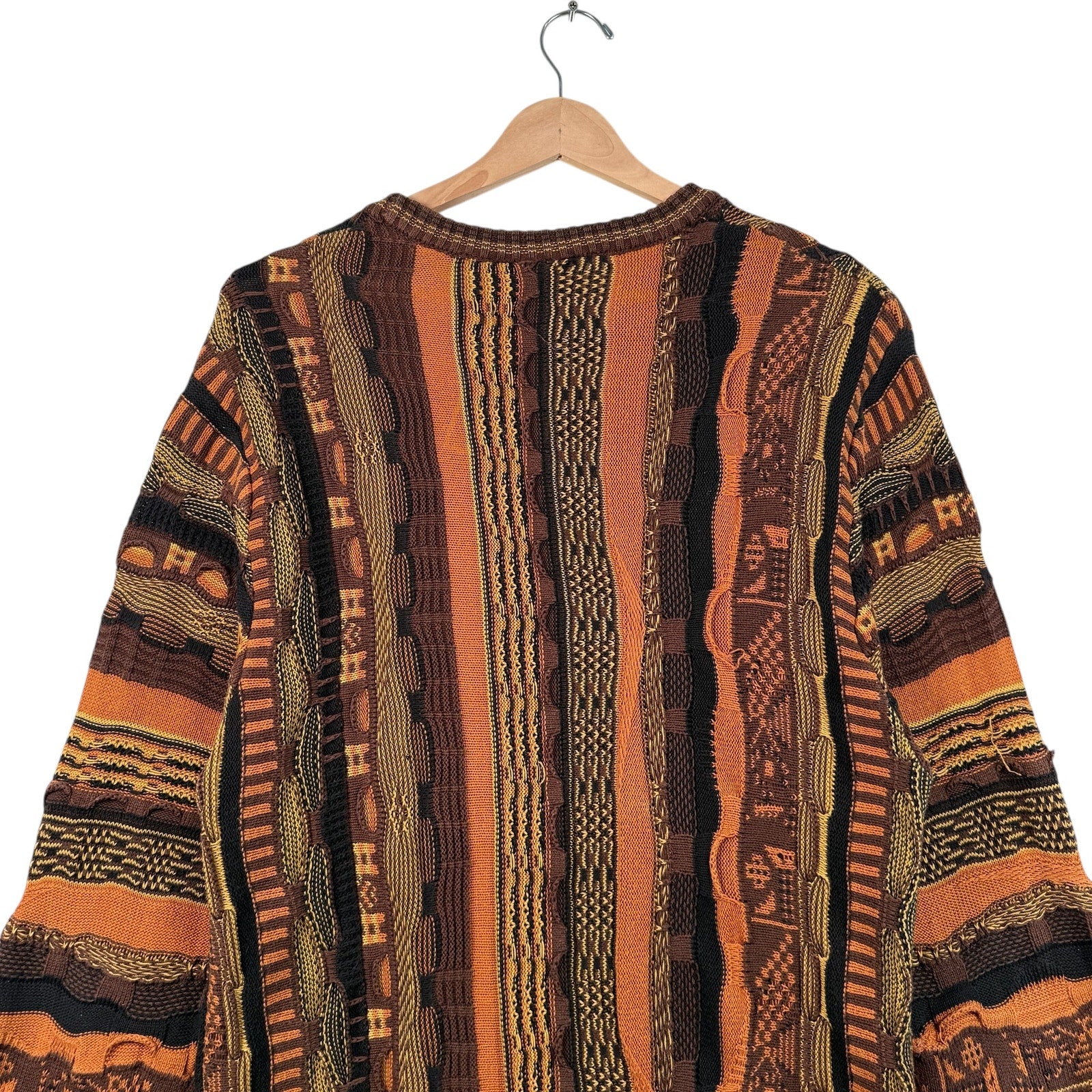 Vintage Coogi 3D Knit Textured Sweater
