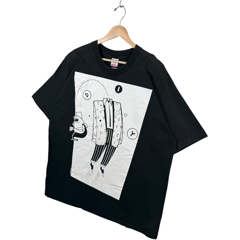 Vintage Tuxedo Abstract T-Shirt