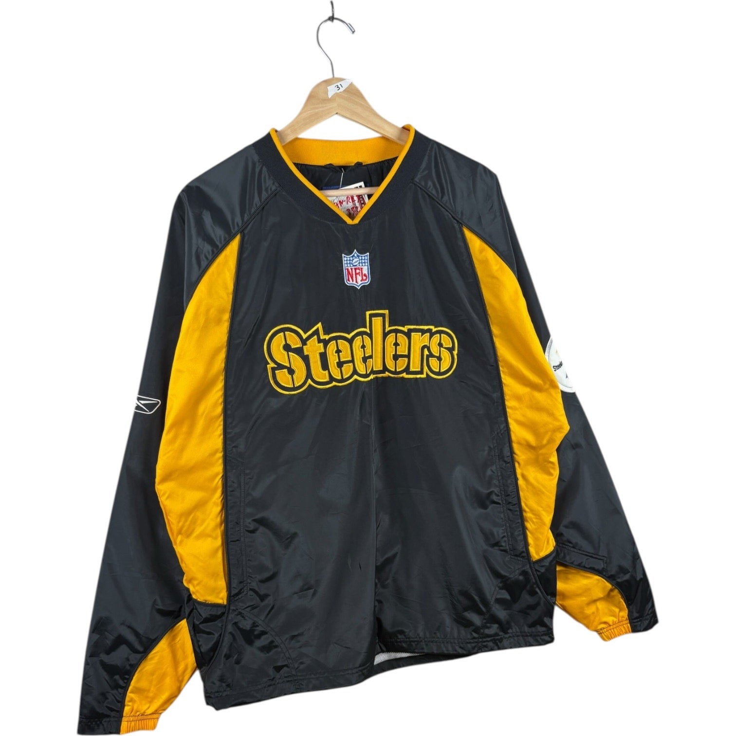 Vintage NFL Pittsburgh Steelers Windbreaker Jacket