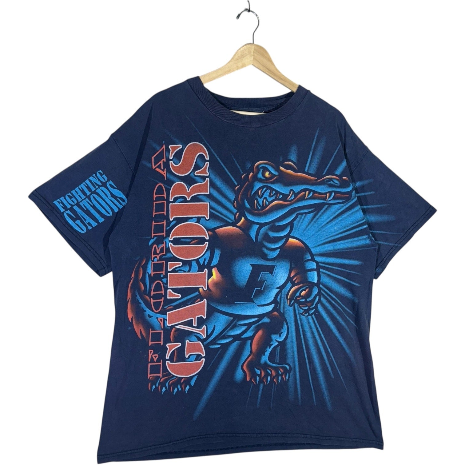 Vintage University Of Florida Fighting Gators Mascot Tee