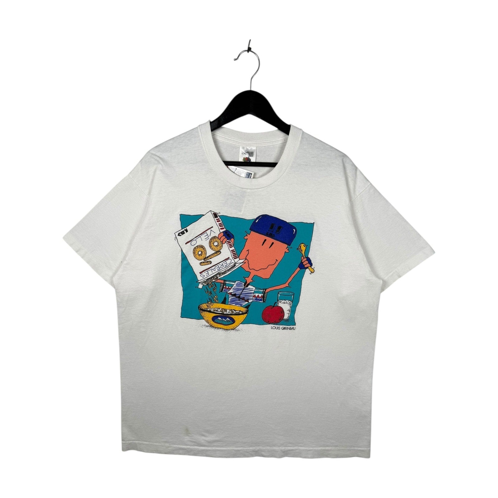 Vintage Louis Garneau Cycling Graphic T-Shirt