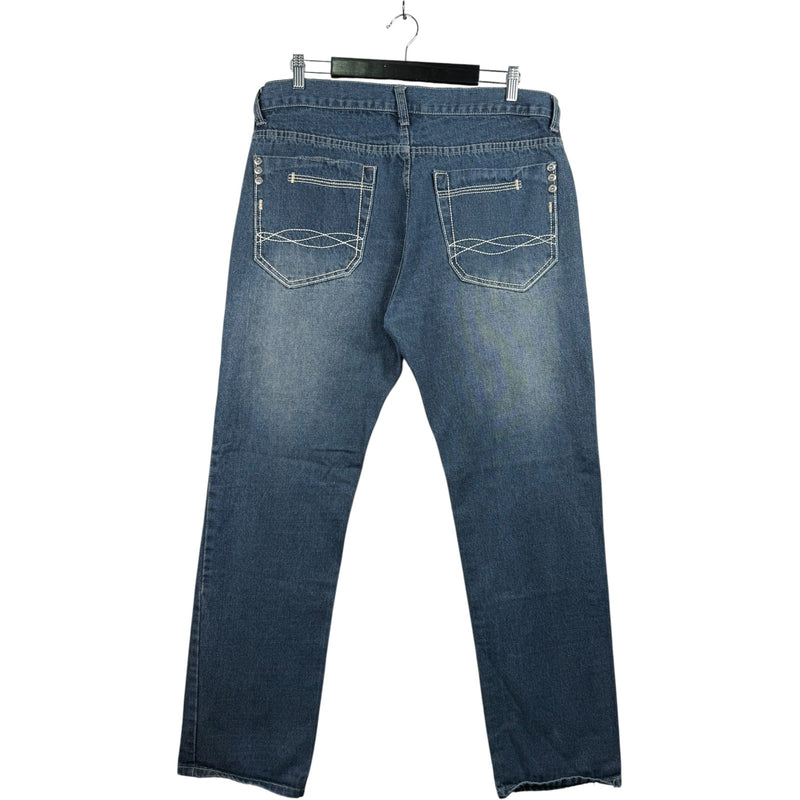 Vintage True Rock Skinny Denim Jeans 36