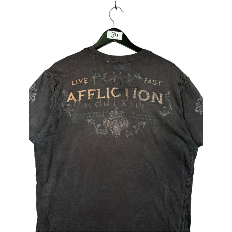 Vintage Affliction Live Fast T-Shirt