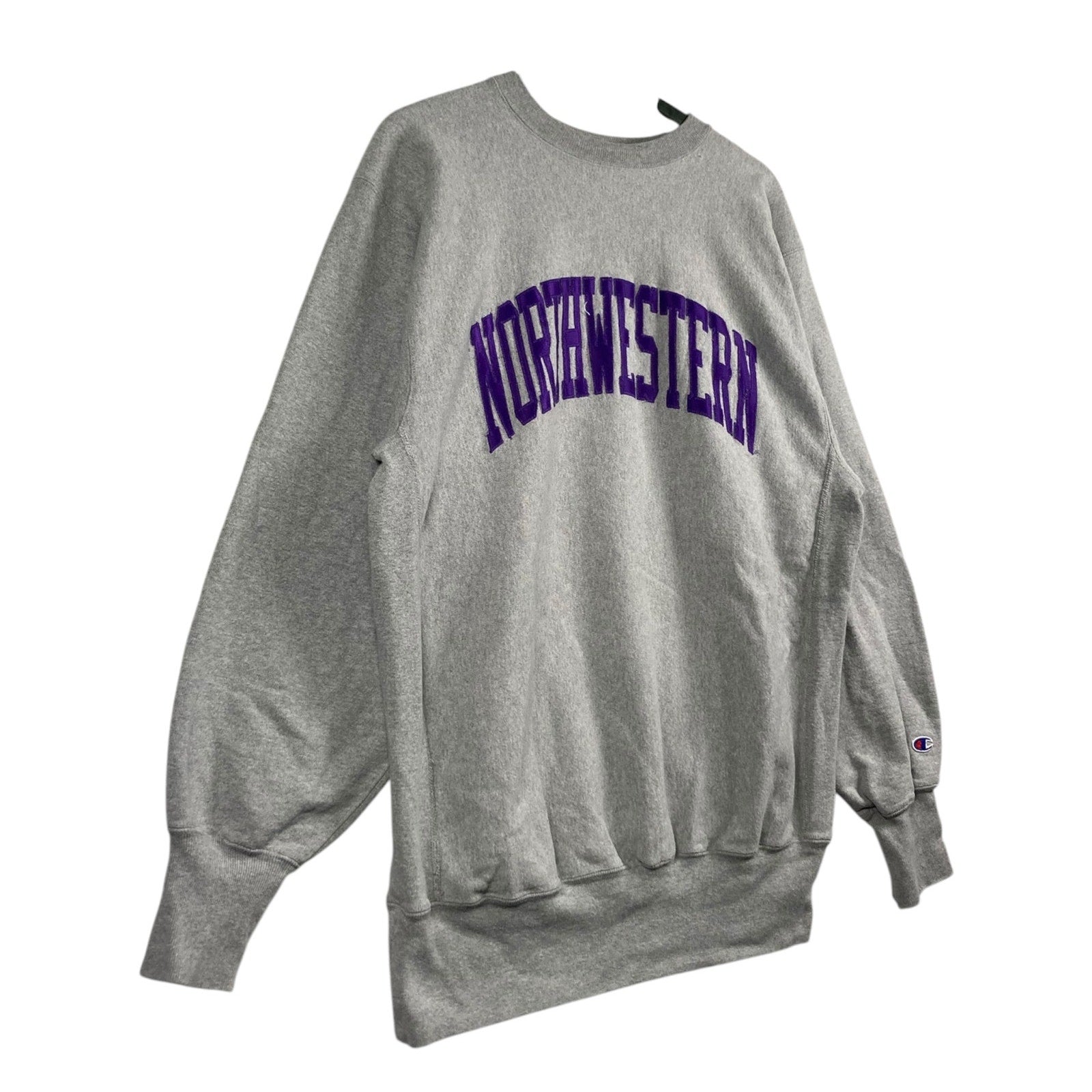 Vintage Champion Northwestern University Spellout Crewneck