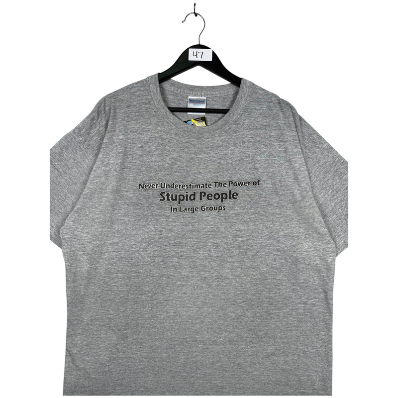 Vintage Stupid People Quote T-Shirt