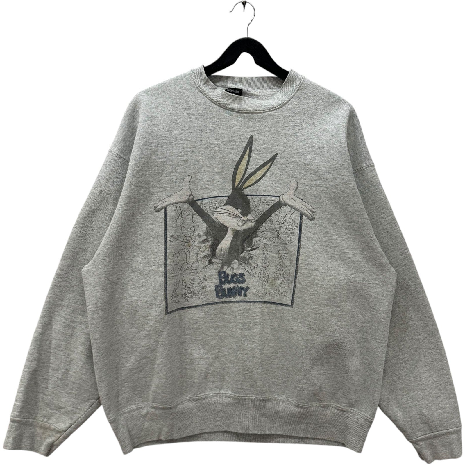 Vintage Looney Tunes Bugs Bunny Concept Art Crewneck