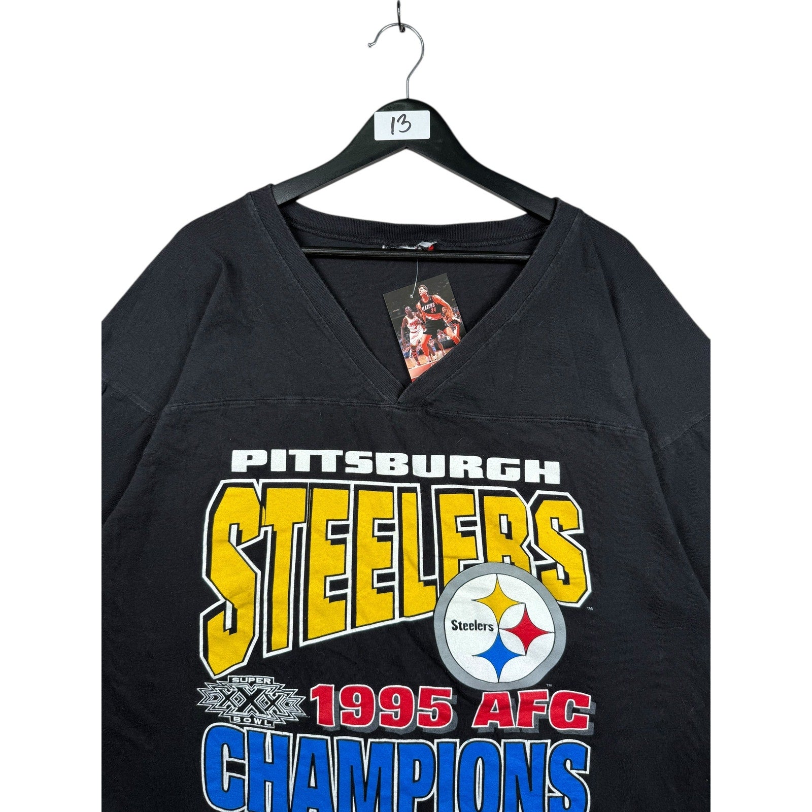 Vintage Pittsburgh Steelers AFC Champions T-Shirt 1995