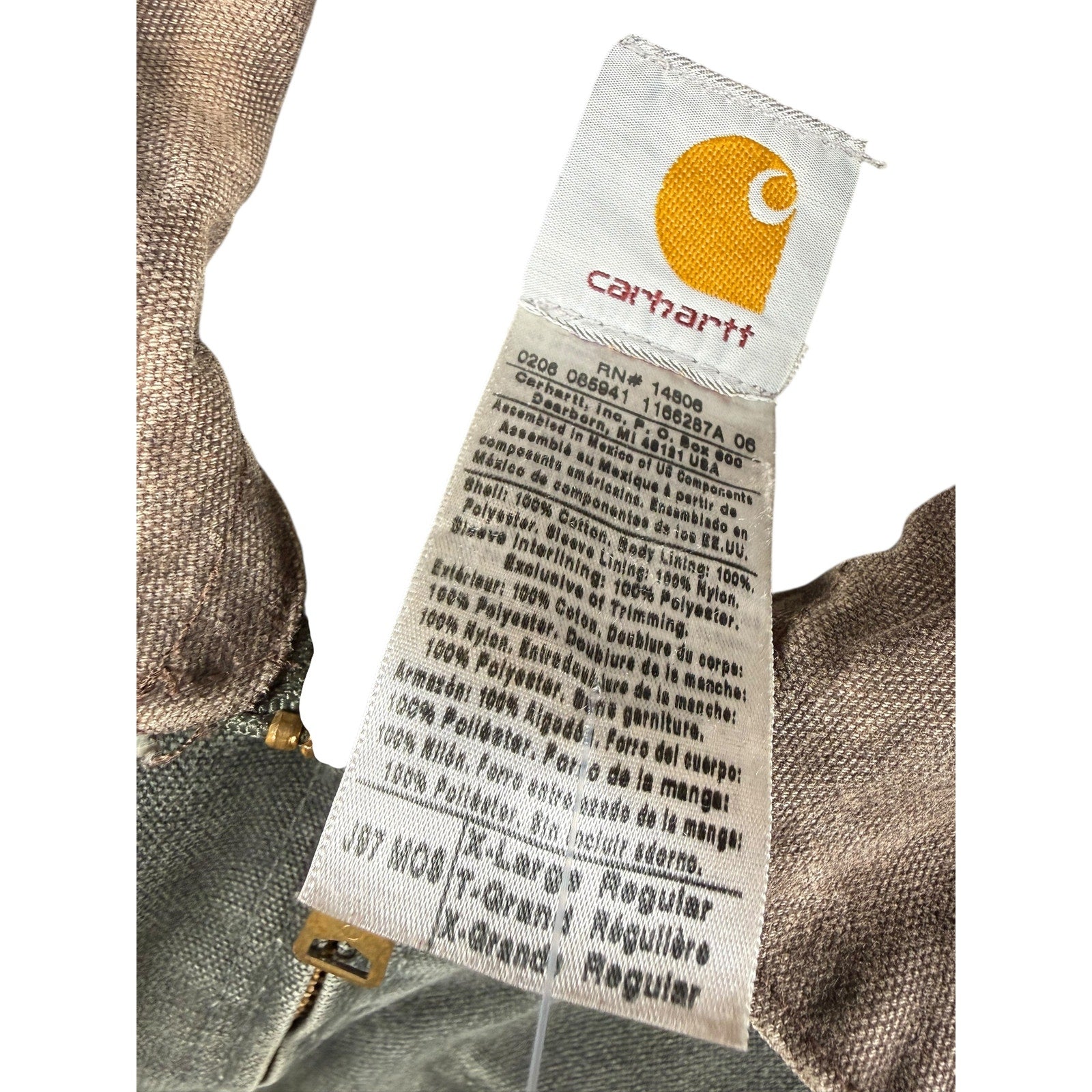 Vintage Carhartt Detroit Full Zip Workwear Jacket