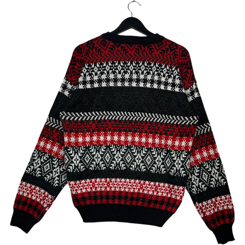 Vintage Geometric GFC Trading Company Sweater
