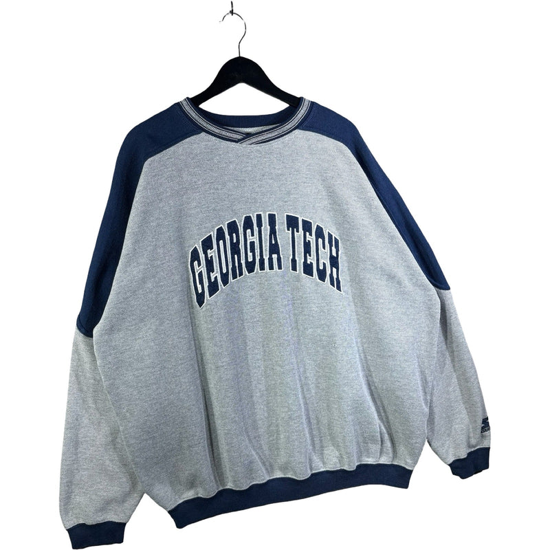 Vintage Starter Georgia Tech University Crewneck