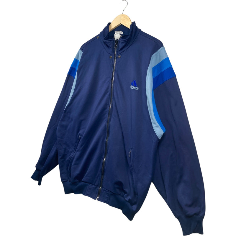 Vintage Adidas Two-Tone Sleeve Stripes Track Jacket