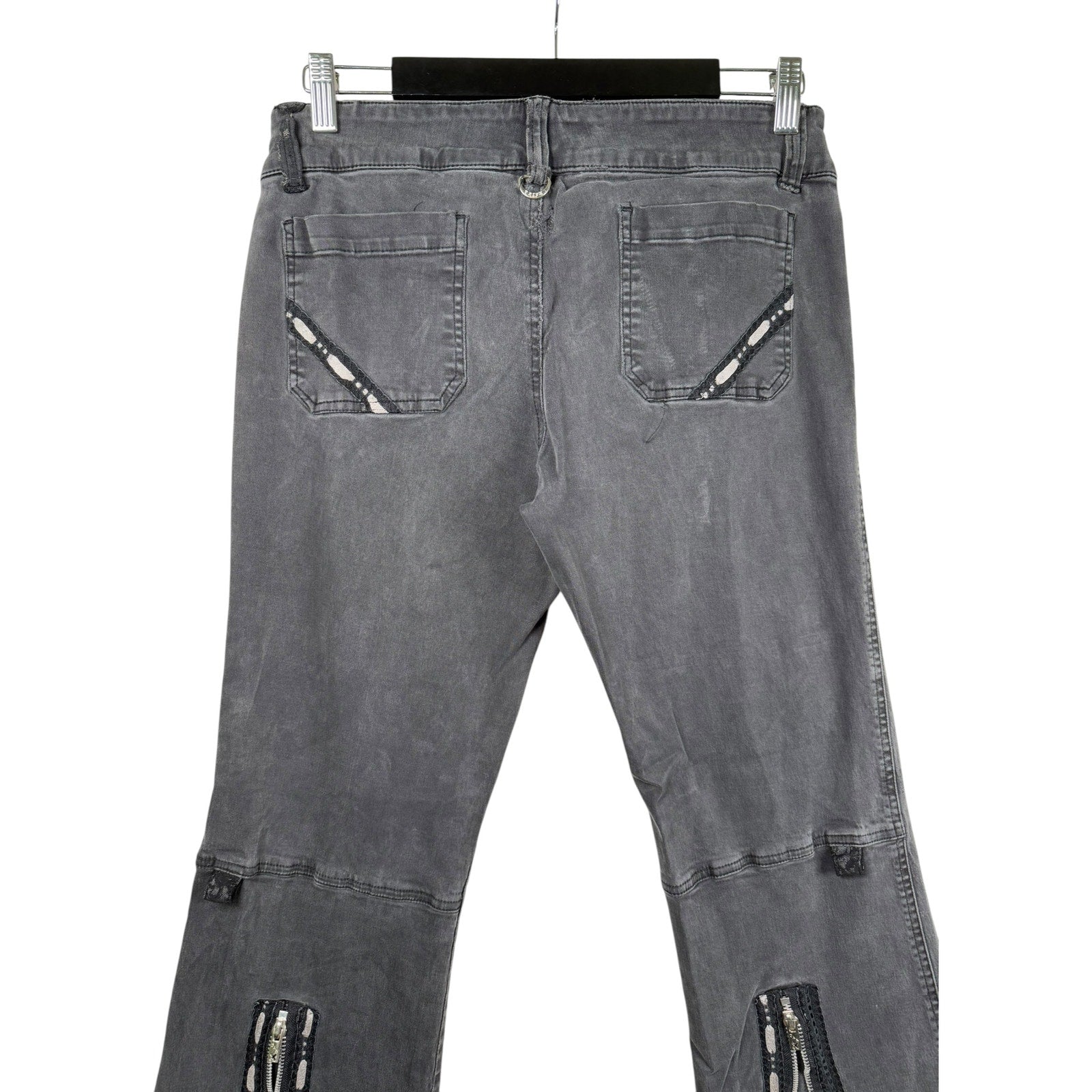 Vintage Tripp NYC Goth Punk Wide Leg Jeans 32